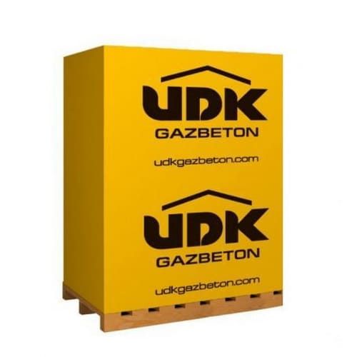 Газобетонный блок (Газоблок) UDK Block 400 600×200×375 мм