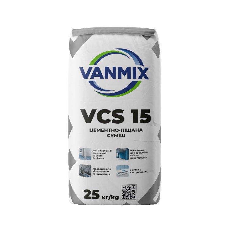 Цементно-песчаная смесь VСS 15 Vanmix