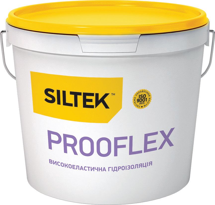 Siltek Prooflex гидроизоляция высокоэластичная однокомпонентная (7,5кг)